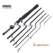 2.1 м 2.4 м 2.7 м   ML Hardness spinning casting OEM Fishing Rod Sea Bass High-end Carbon Lure Fishing Rod thumbnail-4