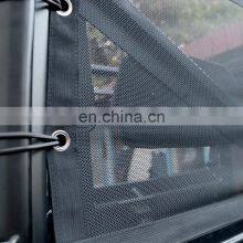 UTV Rear Window Net Mesh Rear Wind Screen Shade Shield Cover Net Fit for Polaris RZR XP 1000 thumbnail-3