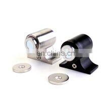 Zinc Alloy Nickel Wire Drawn Strong Magnetic Spring Door Suction Stop