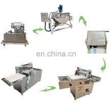 Rice Cake Popping Making Barley Peanut Brittle Candy Production Line