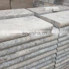 Premium Excellent Quality Silver Travertine Pavers Filled and Honed Cut to Size Made in Turkey Cem-Fpt- 06 thumbnail-2