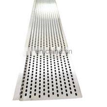 Hot Selling Metal Roof Gutter for Protection Perforated Gutter Guard