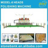 8 Automatic Heads Polishing Machine for Marble thumbnail-1