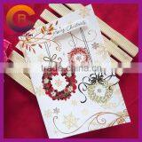 2015 Wholesale Stock New Year Customizable Paper Crafts Marry Christmas Card thumbnail-4