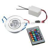 RGB LED Ceiling Light 3w