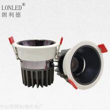 LED Spotlight Anti-glare Downlight COB 8° 15° 24° 36° 50° Home Lighting Engineering 8W 12W 18W Project Focus Spotlight thumbnail-3