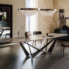 High - Quality and Stylish Designs Fixed Rock Slab Dining Table thumbnail-5