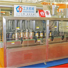 Линия упаковки 2 в 1. Машина для асептического наполнения и укупоривания 5-литровых лакокрасочных банок из латуни thumbnail-2