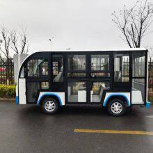 Factory Direct Sales, 11-seater Enclosed Electric Sightseeing Vehicle, With Options of Lead-acid or Lithium Batteries, Suitable for Scenic Spots and Resorts thumbnail-2