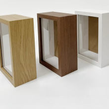 Custom Laser-Etched Pet Memorial Frame in Solid Oak With UV Protection thumbnail-4