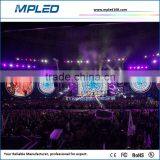 Round Shape/curved Shape/arc Shape Front Service Led Display for Rental Black Led Chip and White Led Chip thumbnail-1