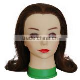 mannequin head with training wig