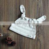 Thin Organic Cotton Baby Hats Baby Beanie With Long Ear Design for Newborn Baby thumbnail-2