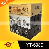 home use professional amplifier YT-698D with usb/sd three colour