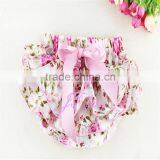 Viridian Chevron Shorts- Satin Fabric Baby Shorts- Kids Shorts With Big Bnows thumbnail-6