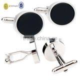 Black Stone Cufflinks/enamel Cufflinks/new Business Gift Cufflink thumbnail-4