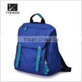 Canvas Backpack Custom Design Fashion Blue Canvas Backpack