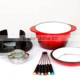 Carbon Steel Stock Pots,carbon Steel Round Chafing Dish,carbon Steel Cheese Fondue Set thumbnail-1