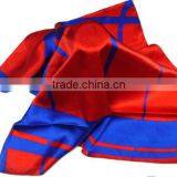 high quality silk printed scarf