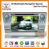 7 Inch Car GPS DVD System AV Multimedia Navigation Special Use for CAMRY