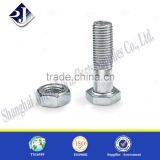 Online Shopping Alloy Steel Zinc Finished Hex Bolts and Nuts Supplier's Choice