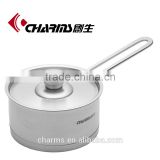 304 stainless steel milk pans induction stainless cookware