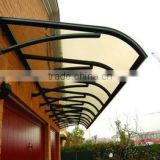 China polycarbonate awing manufacturer high quality used door awnings