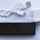 Programmable LED Badge, LED Sign Tag, LED Moving Badge thumbnail-5