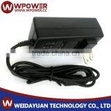 Ac/dc 9V 2A Adapter 18W Wall Type US Plug Right Angle Connector 5.5X2.5mm/5.5X2.1mm With CE FCC SAA C-tick RoHS Certificates