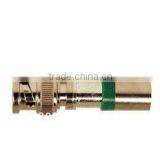 RG59 Male BNC Compression Connector Green