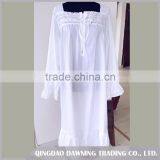 High Quality AAA Grade Embroidered Dressing Nightgown Nightdress thumbnail-1