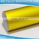 CARLIKE Imported Glue Chrome Metallic Film Brushed Vinyl Car Wrap thumbnail-1