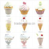 Resin Ice Cream Cone Shaped Magnet for Fridge thumbnail-3
