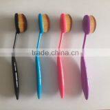 Multicolor BB Frost Brush Oval Nylon Hair Foundation Toothbrush Style Single Makeup Brush