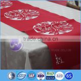 100% polyester laser cutting table runner