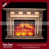 Cheap Black Marble Antique Fireplace Mantels