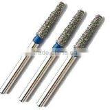 High Speed Medium Grit Round Head Taper Diamond Dental Drills thumbnail-1