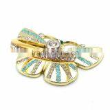 Samco Butterfly Phone Ring Stand Holder 360 Degree Rotating Ring Grip Car Holder Mount Cell Phone and Tablets Anti Drop Ring thumbnail-4