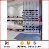 Huohua Metal Material Easy Assembly Muti-functional Shoe Shop Using Revolving Shoe Rack thumbnail-5