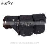 2016 Outdoor Waist Bag Fashionable Classical Canvas Waist Leg Bag thumbnail-3