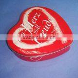 Heart Tin Box in Packing