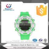 bring green colour digital sport watch kid