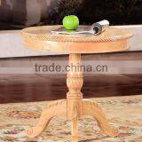 The Original Wood Color Small Round Table(NG2661)