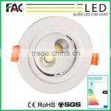 2016 China Online Selling Recessed Adjustable Led Spot Light 10W