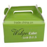 Cheap paper cake box handle manufacturer Packaging Boxes