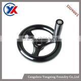 2015 on Sale Polished Casting Handwheels, Hand Wheels Iron Casting