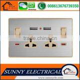 Wall USB Socket/Double USB Soket 2.1A/2.2A/multi Socket With Usb Socket With Switch thumbnail-6