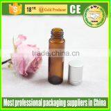 24 Hours Feedback Odm Available 5ml Glass Roll on Bottles With Stainless Steel Roller Ball thumbnail-1