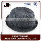 Fashionable New Style Plain Straw Natural Grass Boater Hat