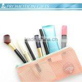 Cheap Manufacturing Zipper Cosmetic Handbag Makeup Brush Bag thumbnail-1